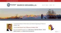 Desktop Screenshot of marco-brambilla.com